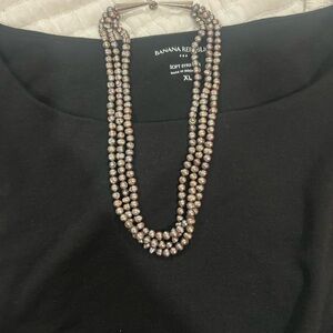 Three Strand Vintage Navajo Pearl Necklace